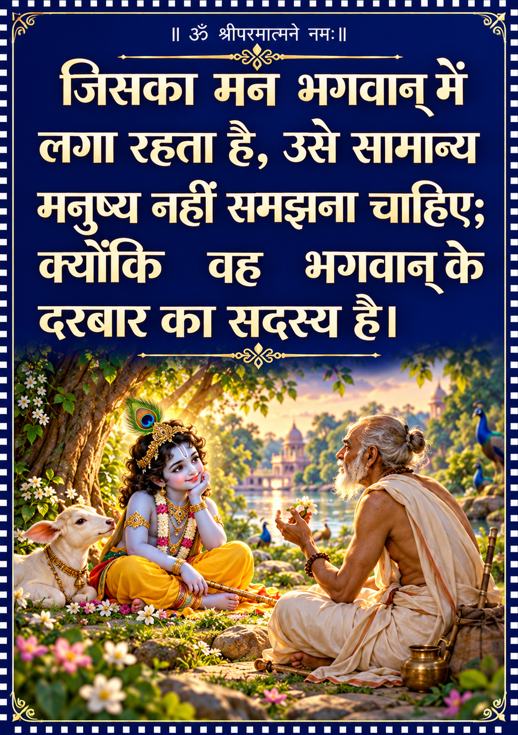 Devotional post media by Sanju 🌺