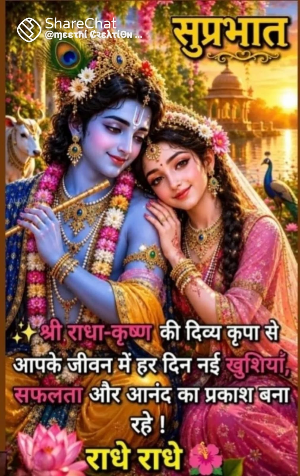 Devotional post media by Umesh Sharma 🌹Radhe Radhe🌹