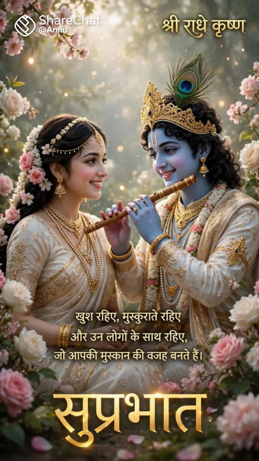 Devotional post media by Umesh Sharma 🌹Radhe Radhe🌹