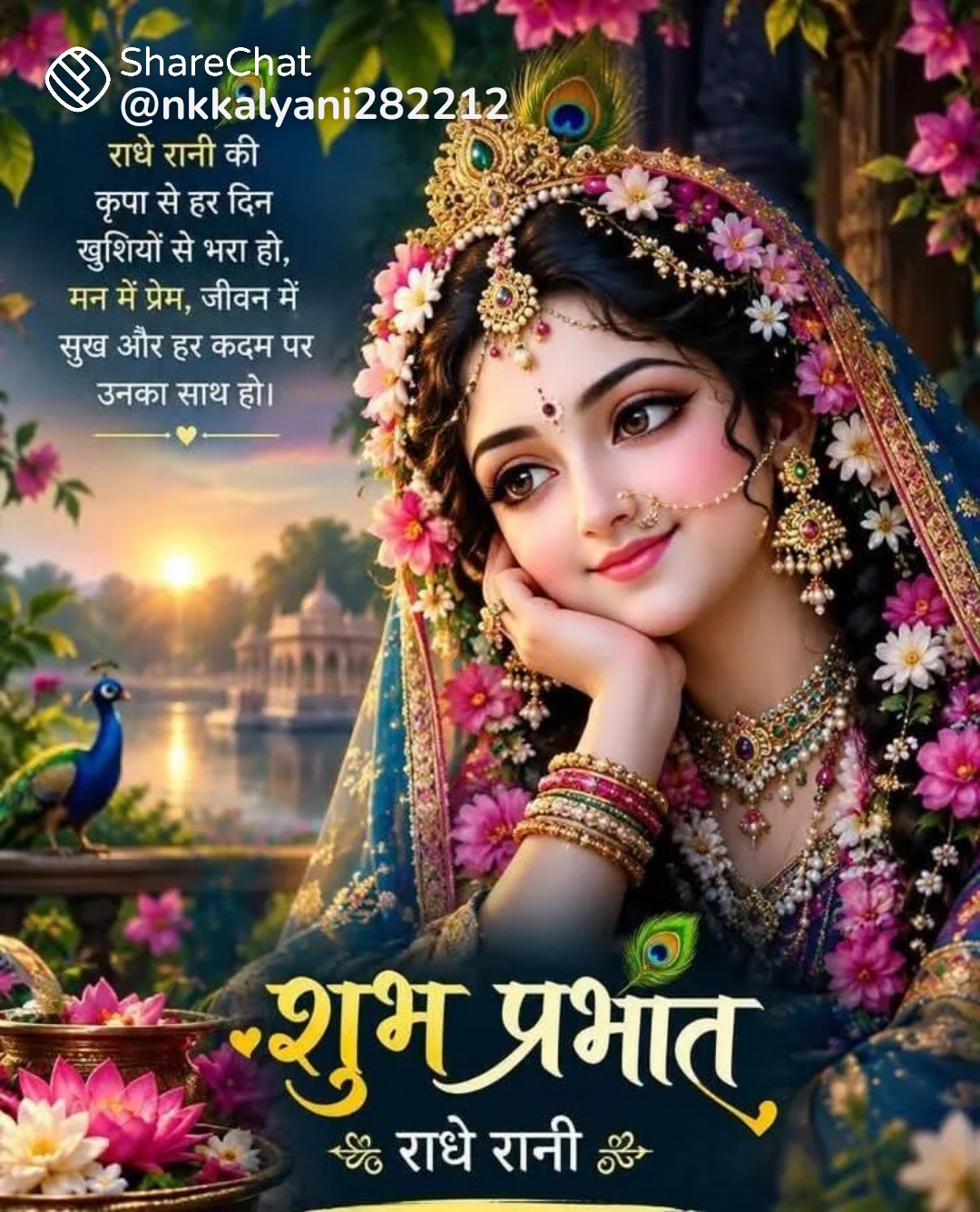 Devotional post media by Umesh Sharma 🌹Radhe Radhe🌹