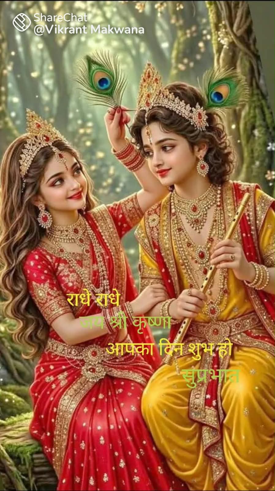 Devotional post media by Umesh Sharma 🌹Radhe Radhe🌹