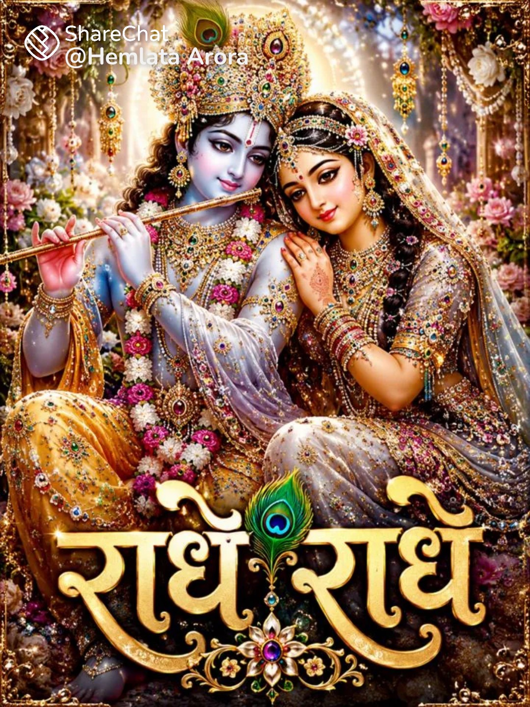 Devotional post media by Umesh Sharma 🌹Radhe Radhe🌹