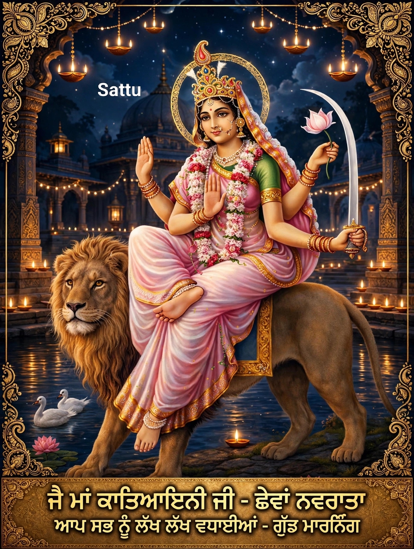 Devotional post media by Sattu Ji