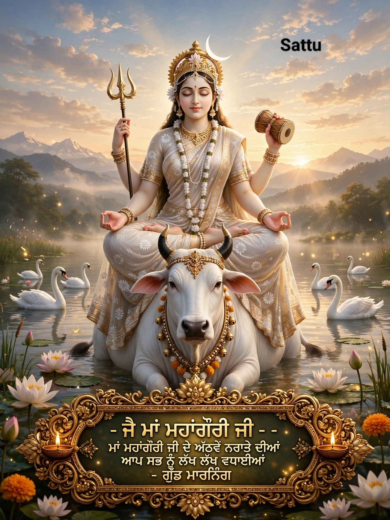 Devotional post media by Sattu Ji