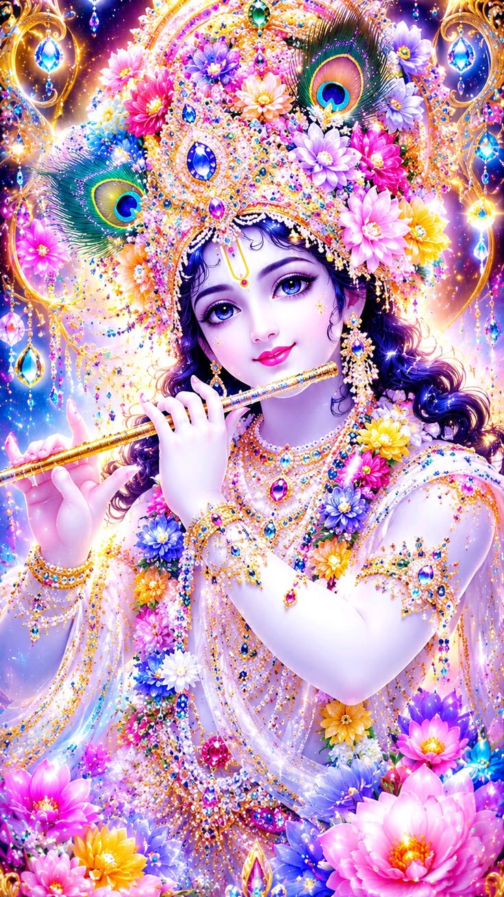 Devotional post media by soni khanna ♥️🌸राधेराधे🌸💙🌸राधेराधे🌸💛