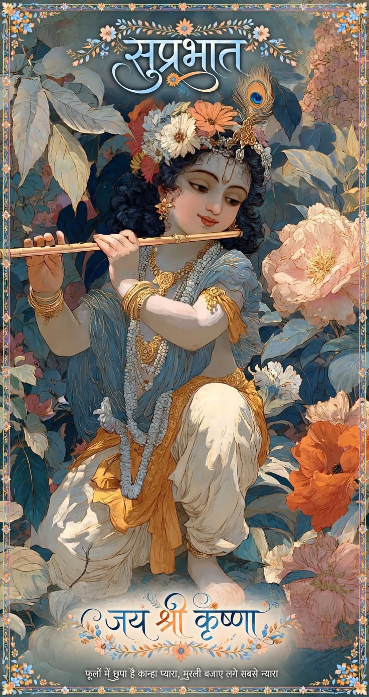 Devotional post media by soni khanna ♥️🌸राधेराधे🌸💙🌸राधेराधे🌸💛