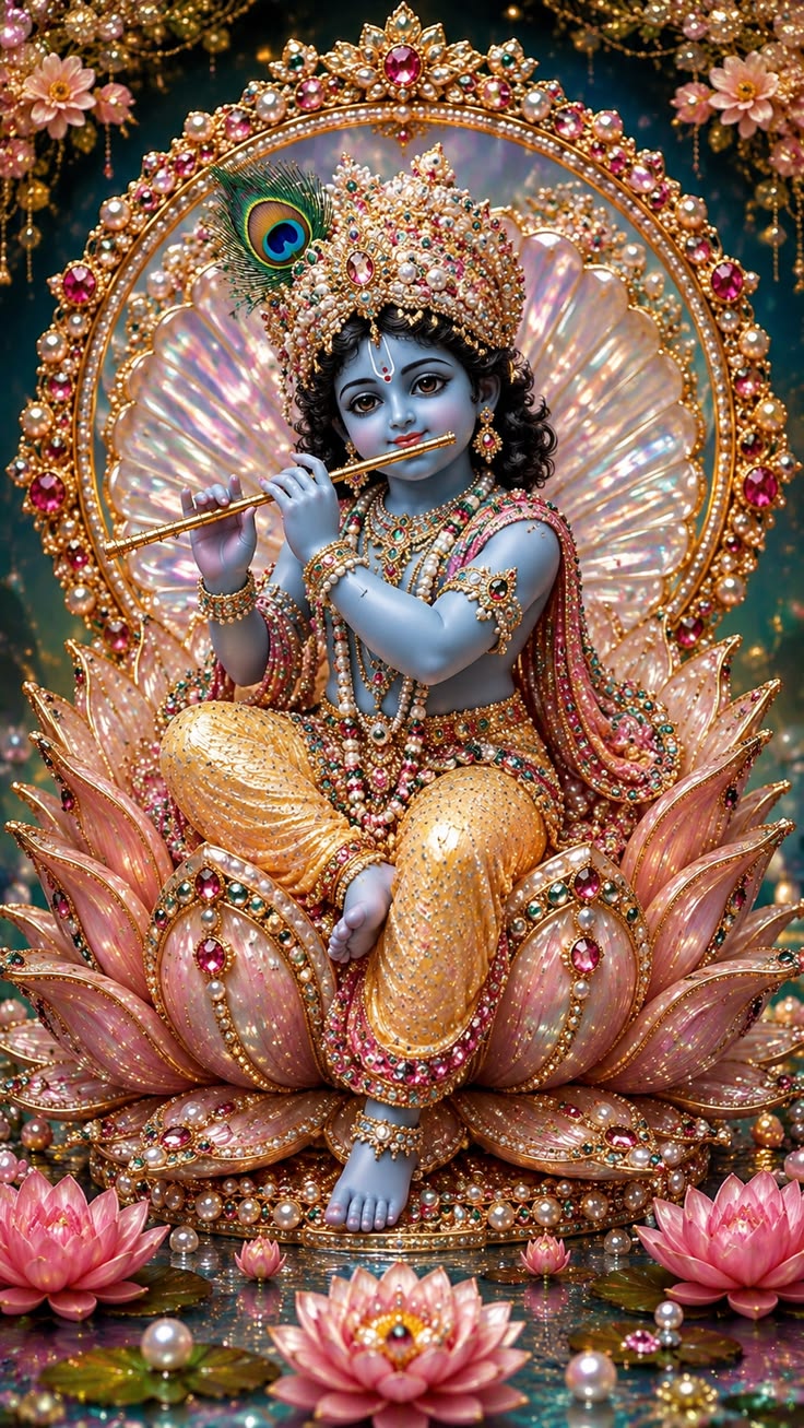 Devotional post media by soni khanna ♥️🌸राधेराधे🌸💙🌸राधेराधे🌸💛